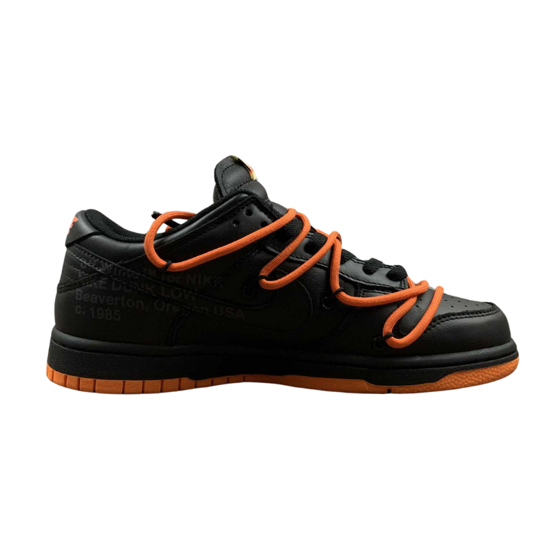 Nike Dunk Low - X OW X FL - Black / Total Orange