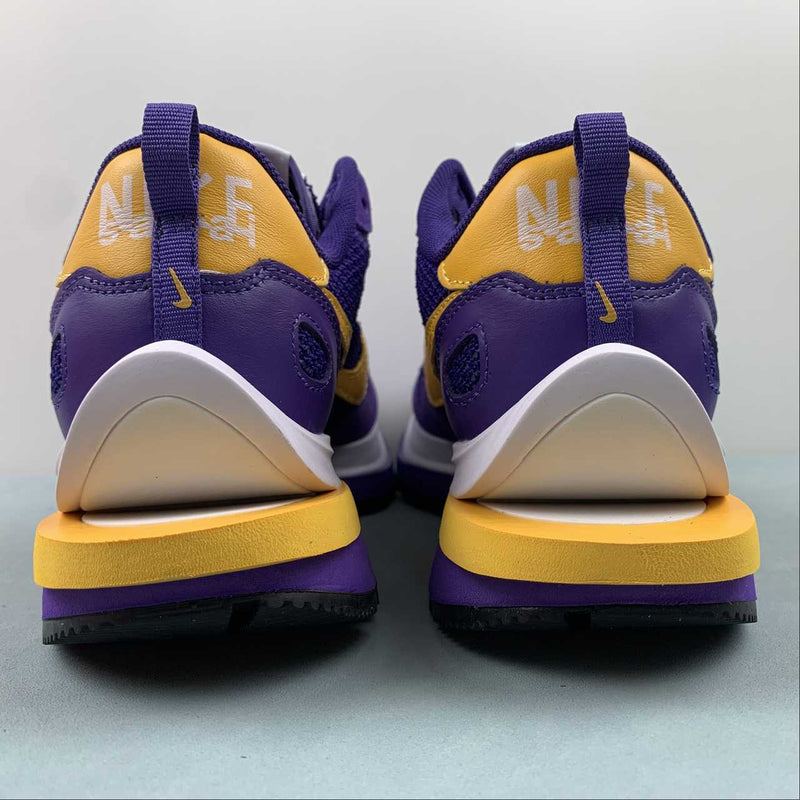 Nike Sacai - Vaporwaffle - Purple / White / Yellow