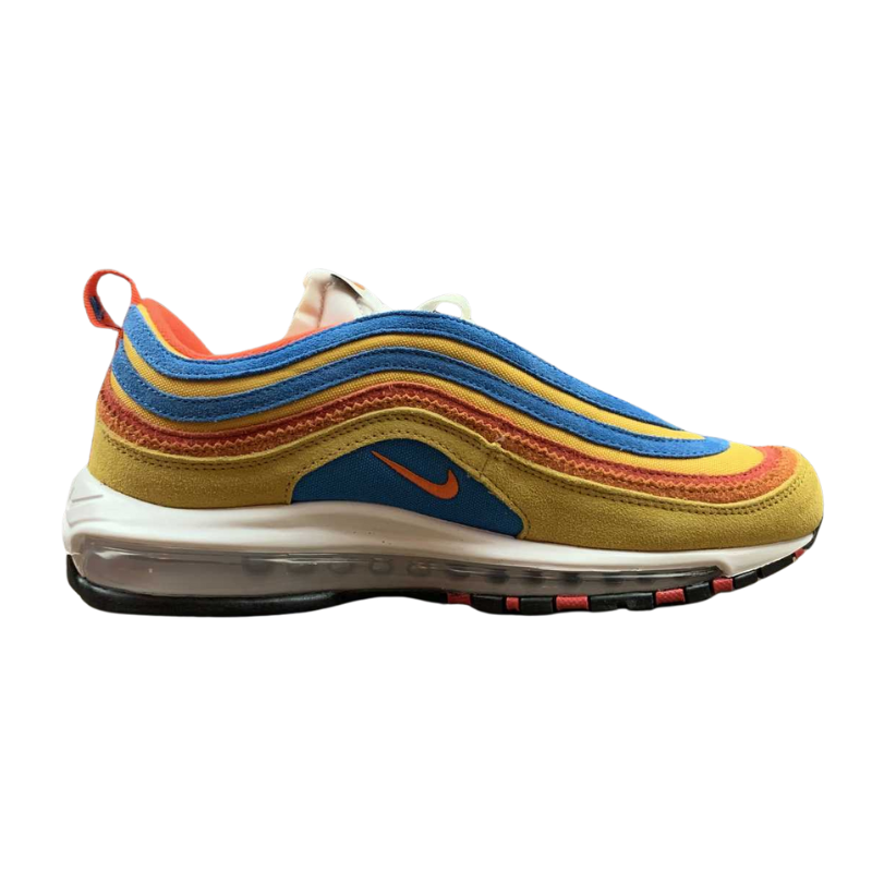 Nike Air Max 97 - SE - Pollen / Orange - LT Photo Blue