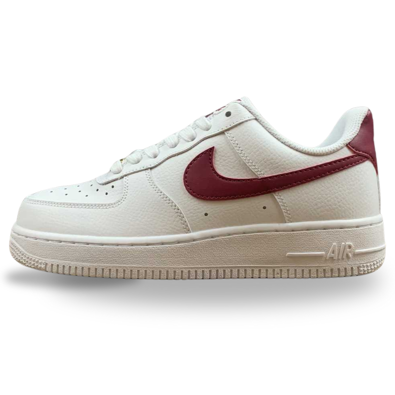 Nike Air Force 1 - '07 - White / Noble Red-White-White