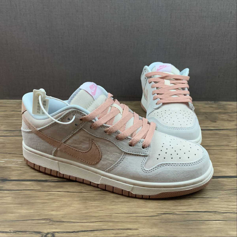 Nike Dunk Low - Retro PRM - Phantom / Fossil Rose - Aura