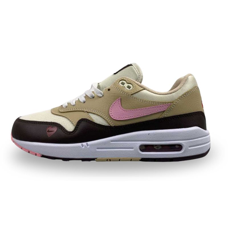 Nike Air Max 1 - 87 - Sesame / Med Soft Pink