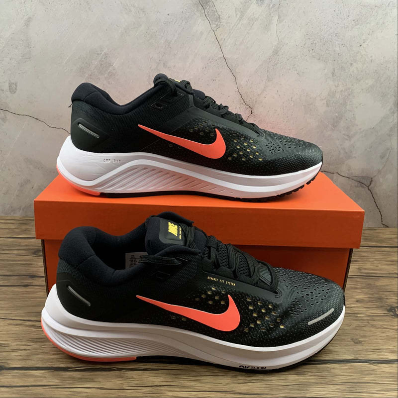 Nike Air Zoom - Structure 23 - Anthracite / Bright Mango - Black