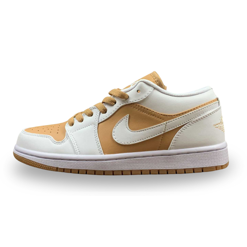 Nike Air Jordan 1 - LOW - White / Brown