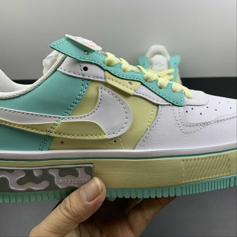 Nike Air Force 1 - Fontanka - White / Yellow / Green