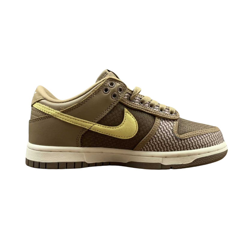 Nike Dunk Low - SP UNDFTD - Canteen / Lemon Frost - Palomino