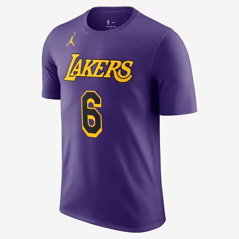 Camiseta Masculina - LA Lakers - 6 Lebron James