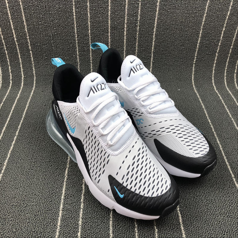 Nike Air Max 270 - White / Black - Blue Mounth