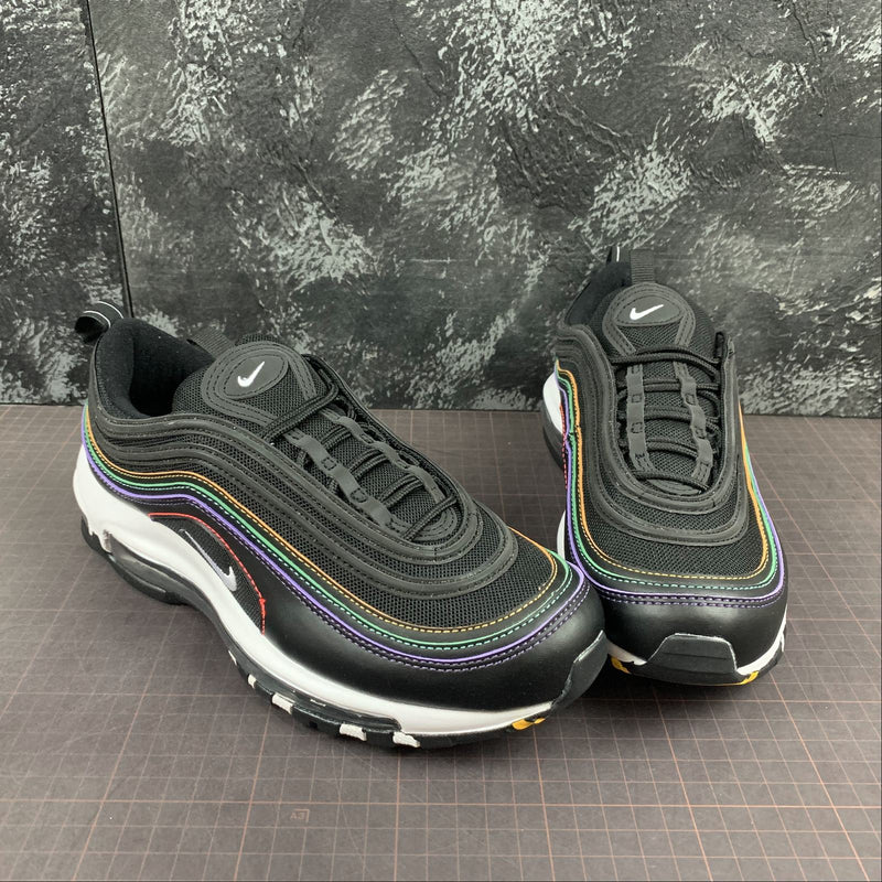 Nike Air Max 97 - Black / White - Psychic Purple