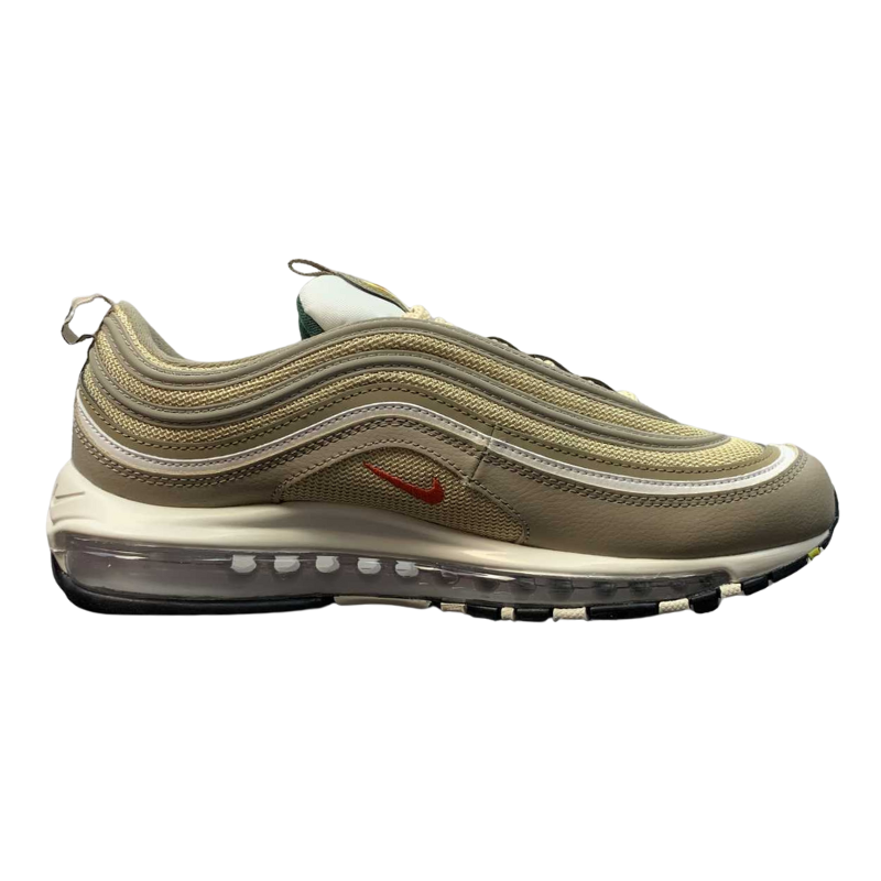 Nike Air Max 97 - SE - Khaki / Picante Red - Sesame - Sail