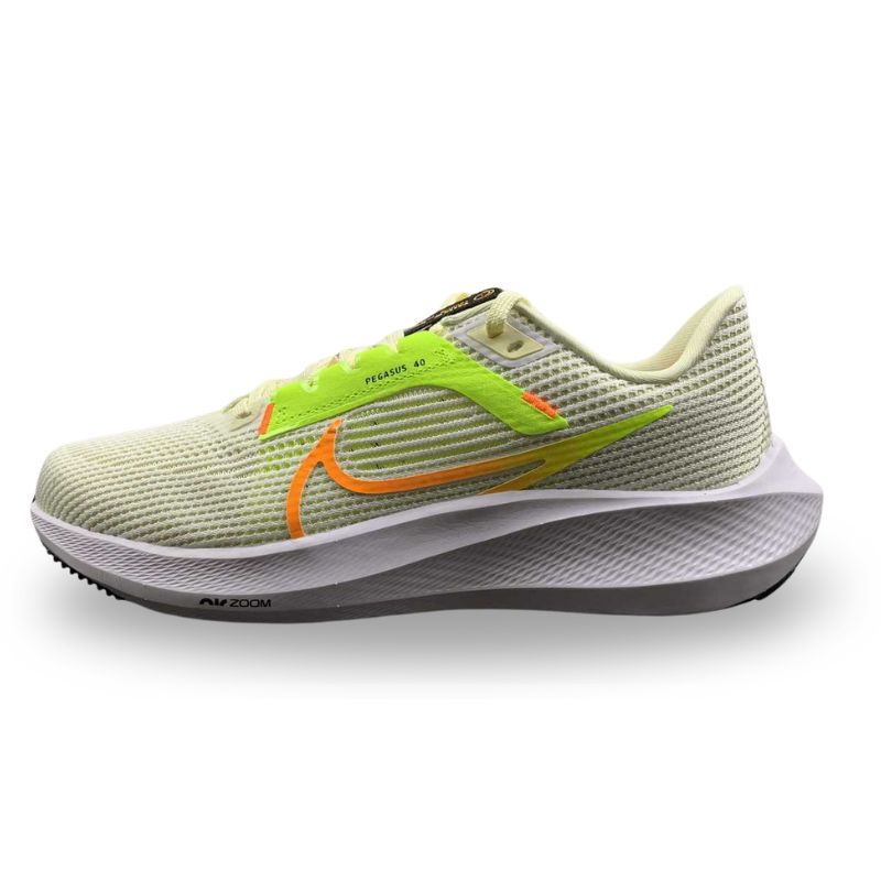 Nike Air Zoom - Pegasus 40 - White / Multi - Color - Coconut Milk