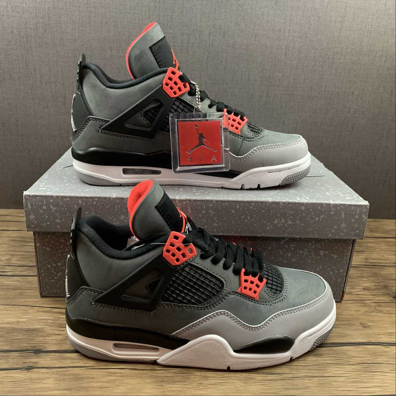 Nike Air Jordan 4 -  Retro - Cool Grey / Chrome - Dark Charcoal