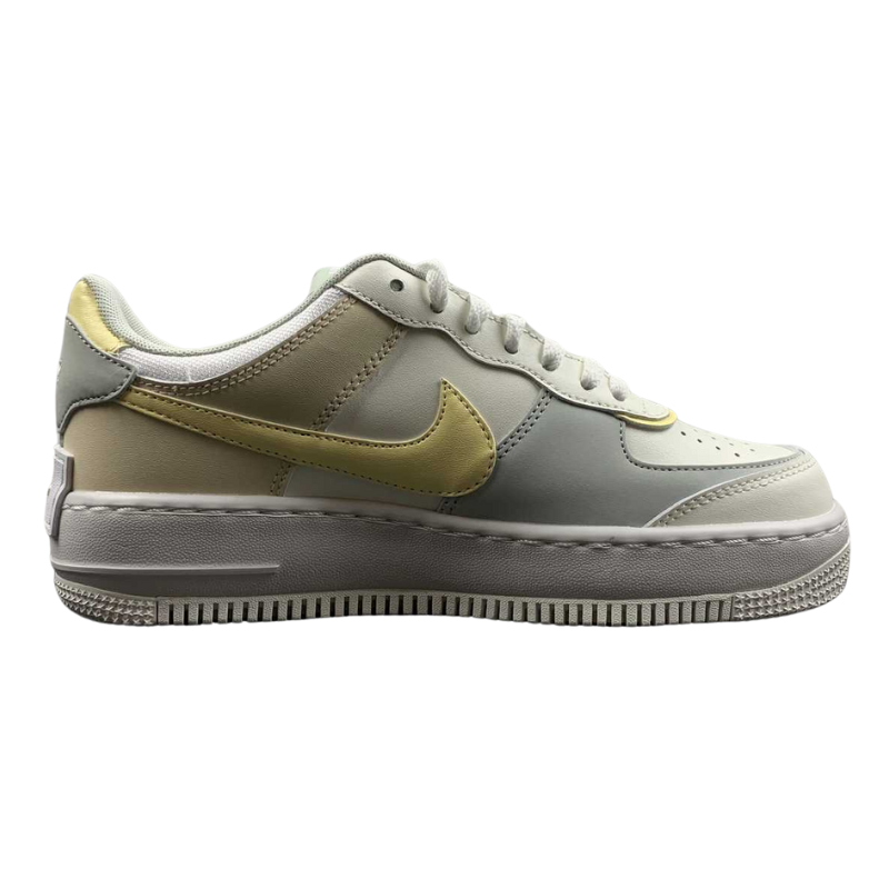 Nike Air Force 1 - Shadow - Sail / Light Silver - Citron Tint