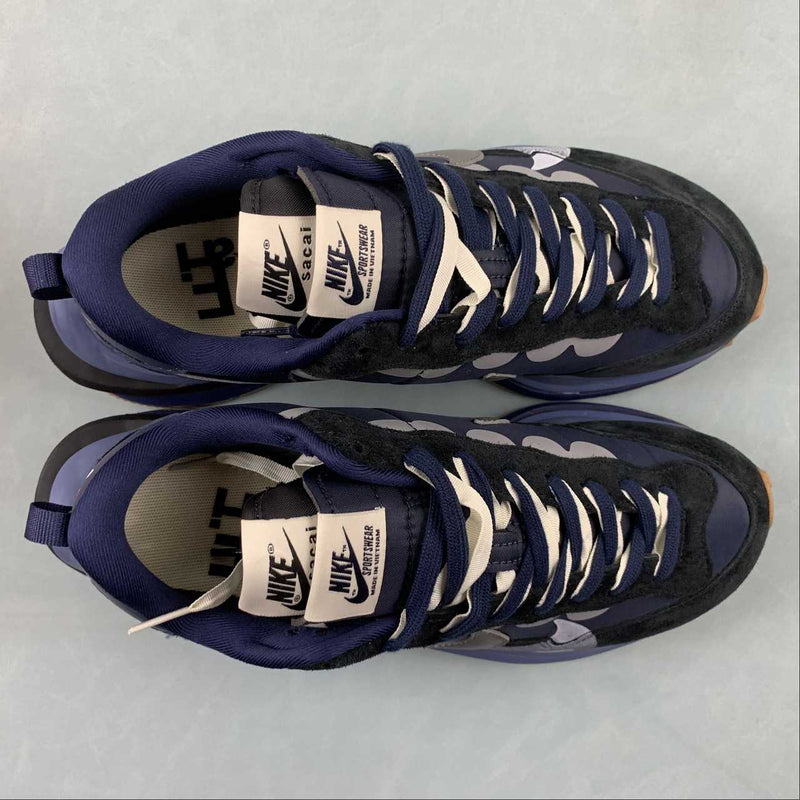 Nike Sacai - Vaporwaffle - DK. Blue / Black