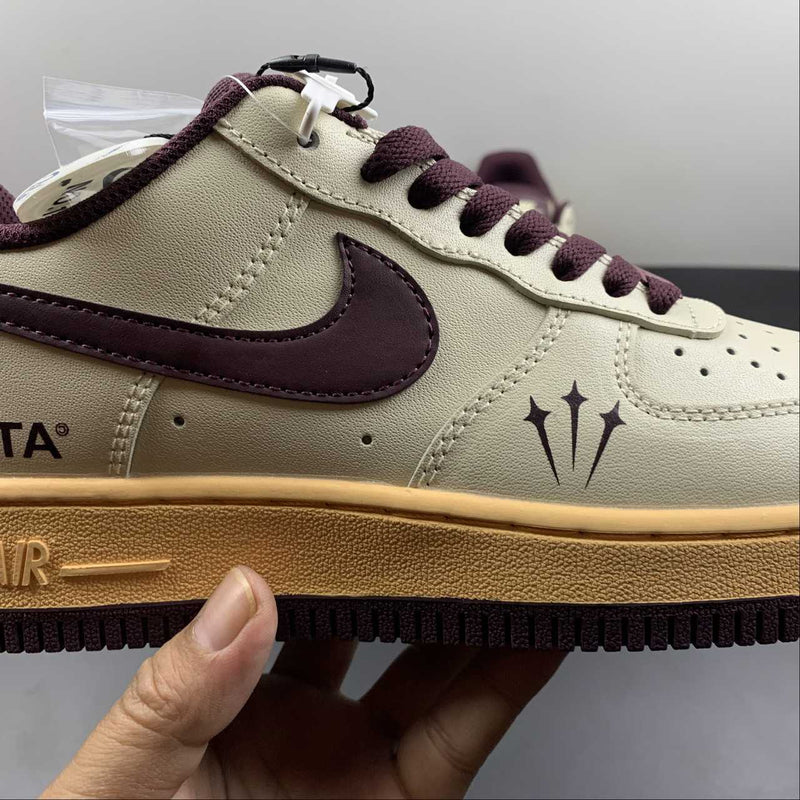 Nike Air Force 1 - '07 LV8 - Beige / Burgundy