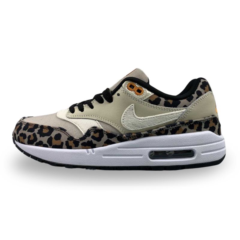 Nike Air Max 1 - Black / Leopard Print / White