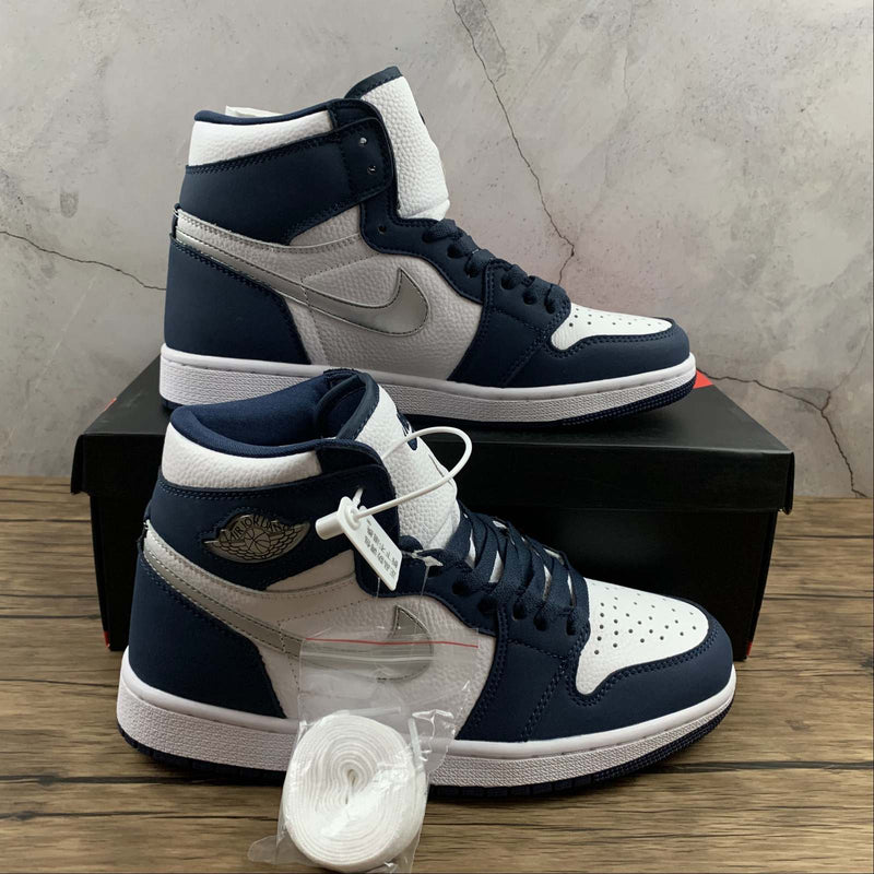 Nike Air Jordan 1 - Retro High OG - White / Navy