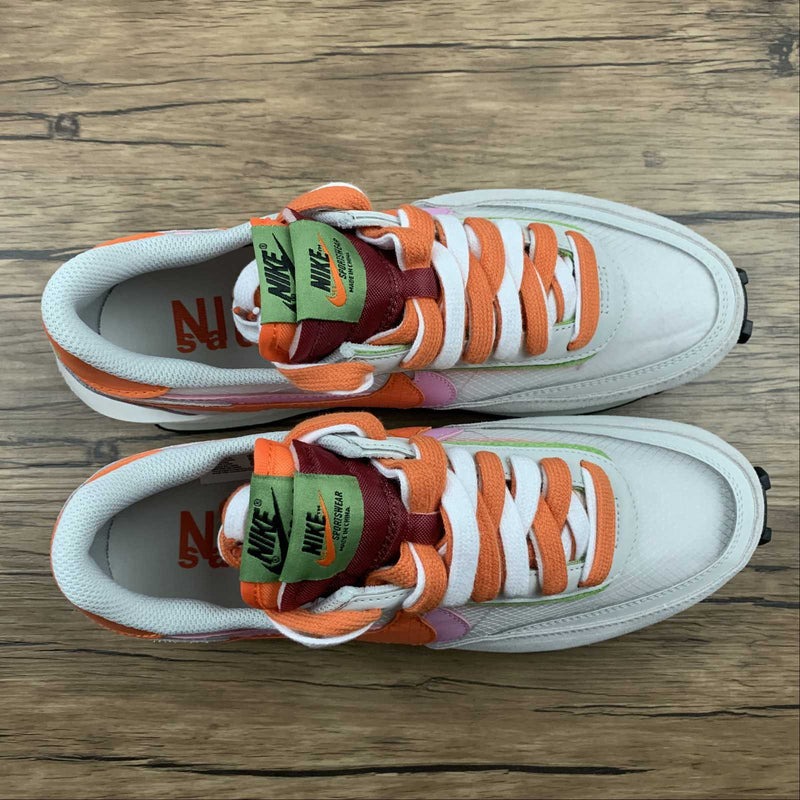 Nike Sacai - Ldwaffle - Grey / Orange - Grey