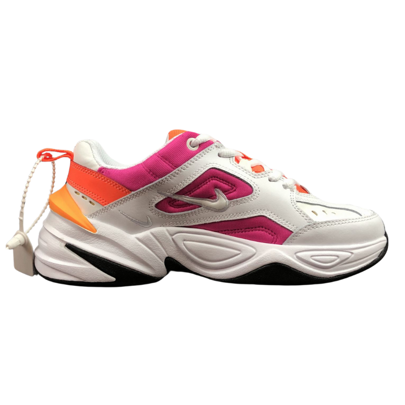 Nike M2K Tekno - White / White - Laser Fuchsia