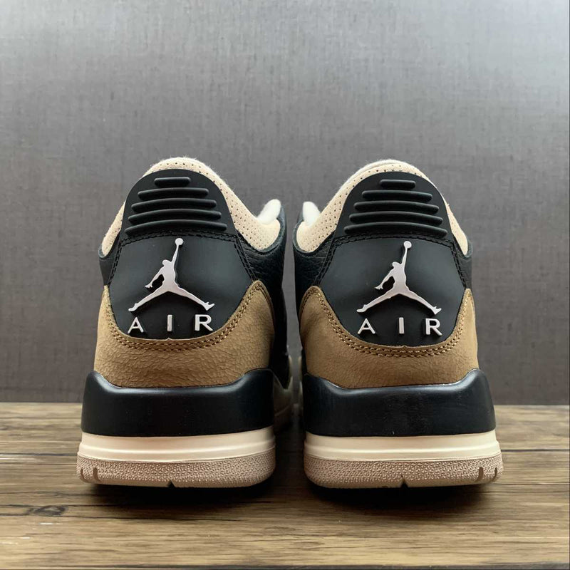 Nike Air Jordan 3 - Retro - Black / Rush Orange - Fossil Stone - Sail