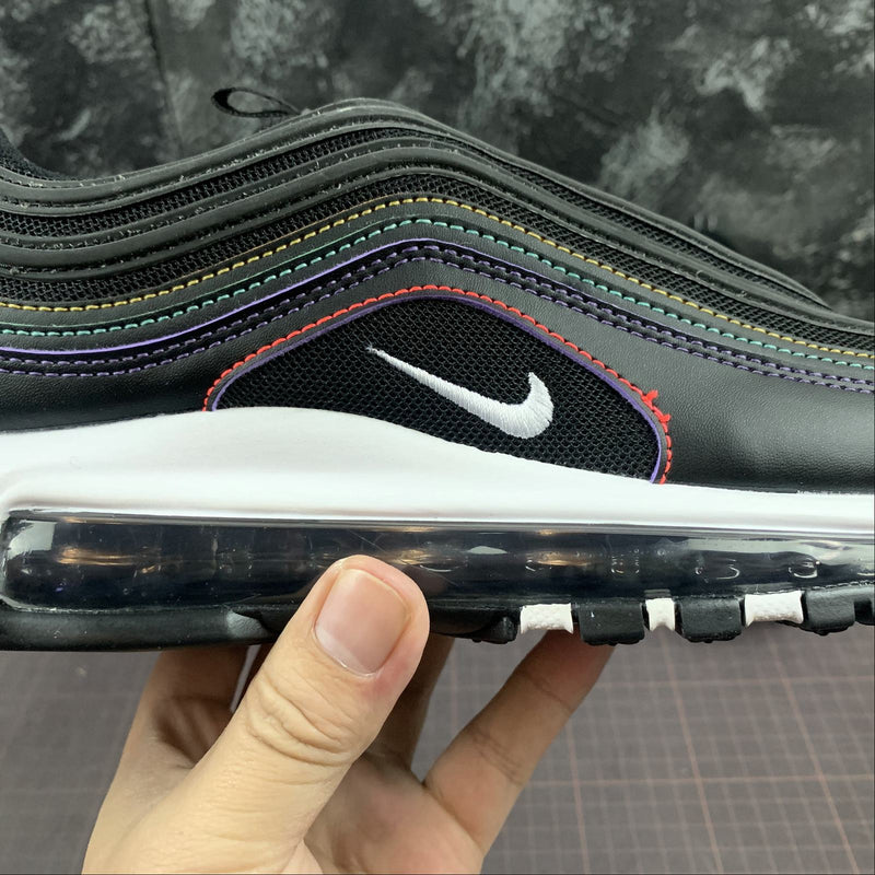 Nike Air Max 97 - Black / White - Psychic Purple