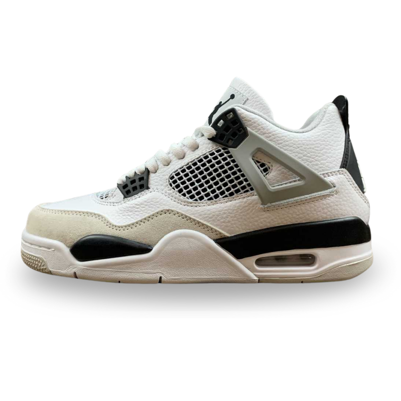 Nike Air Jordan 4 Retro SP - White / Black - Neutral Grey