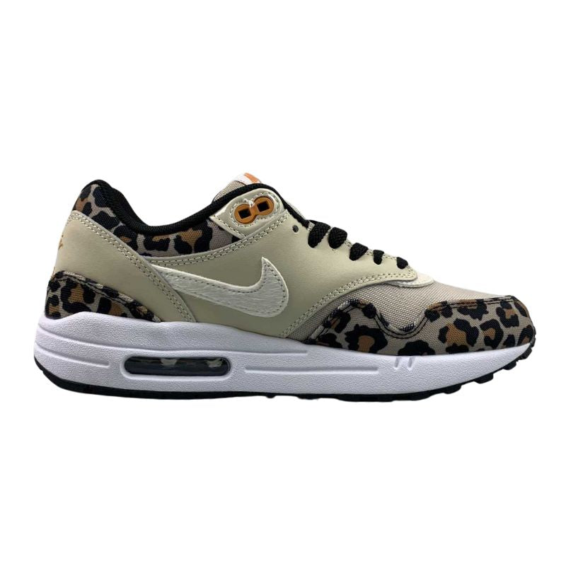 Nike Air Max 1 - Black / Leopard Print / White