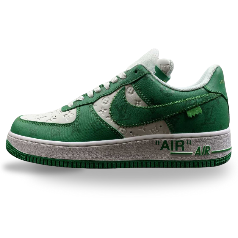 Nike Air Force 1 - Louis Vuitton - White / Green