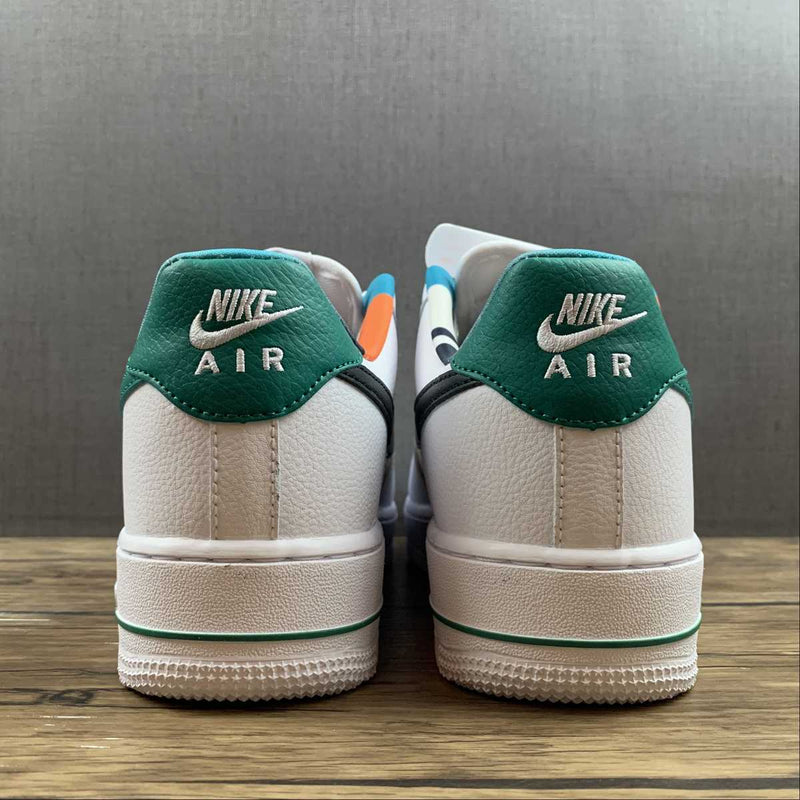 Nike Air Force 1 - '07 - LOW EMB - White / Green / Black