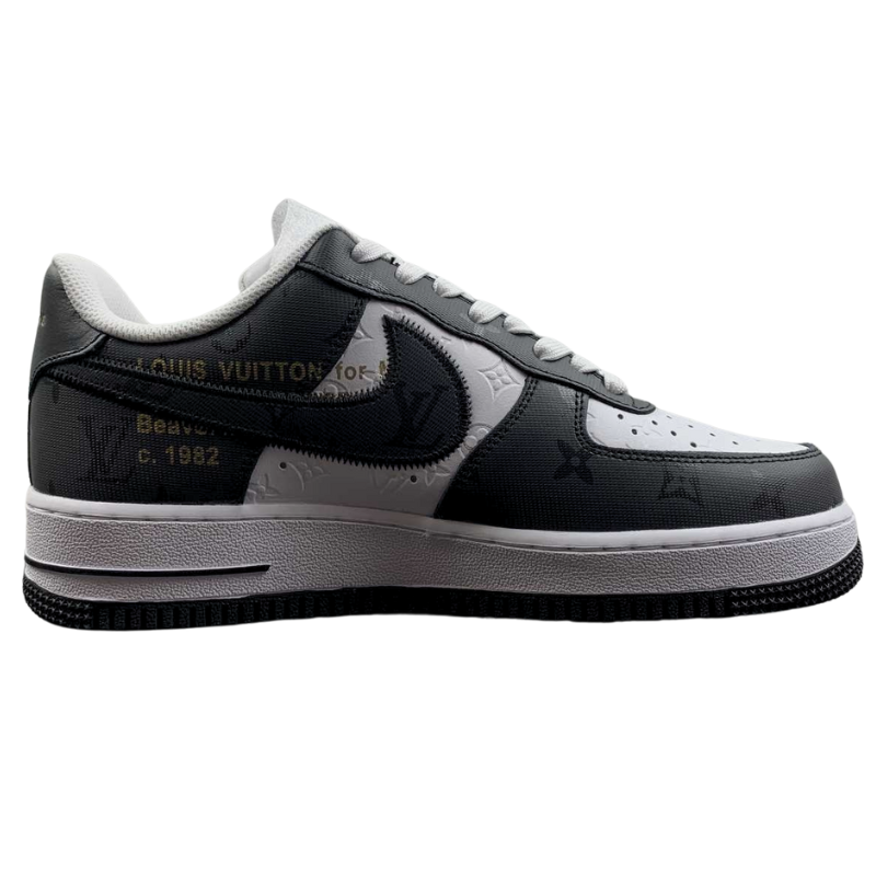 Nike Air Force 1 - Louis Vuitton - Black / White