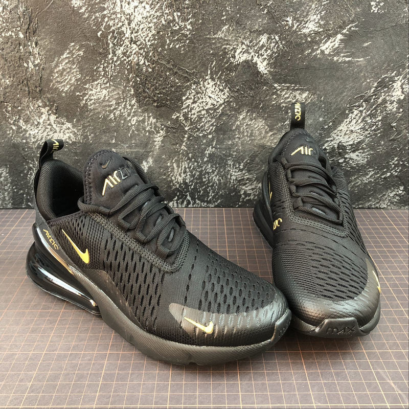 Nike Air Max 270 - Black / Metal Golden Yellow - Black