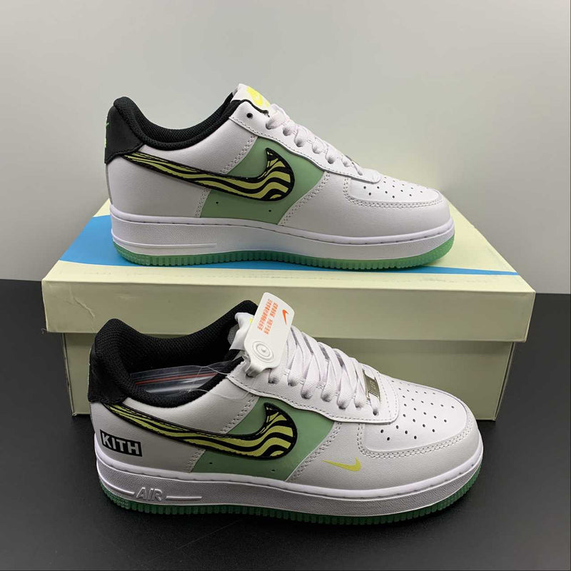 Nike Air Force 1 - '07 - White / Blanck / Grey Green