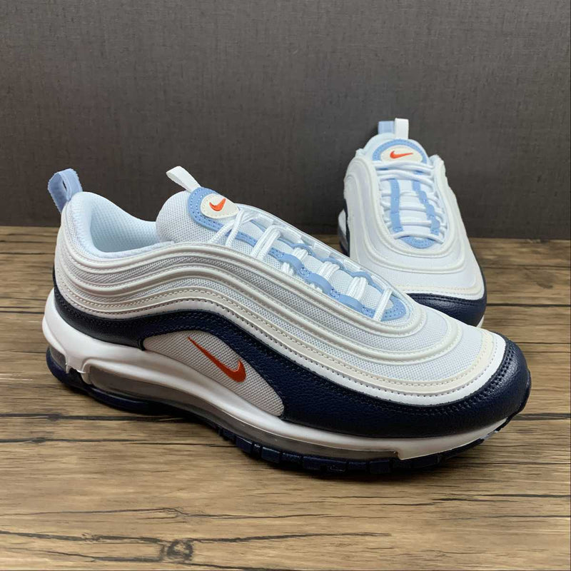 Nike Air Max 97 - White / Chile Red - Midnight Navy