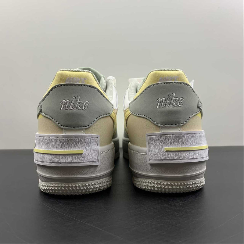 Nike Air Force 1 - Shadow - Sail / Light Silver - Citron Tint