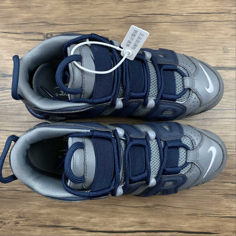 Nike Air More - Uptempo  96 - Cool Grey / White - Midnight Navy