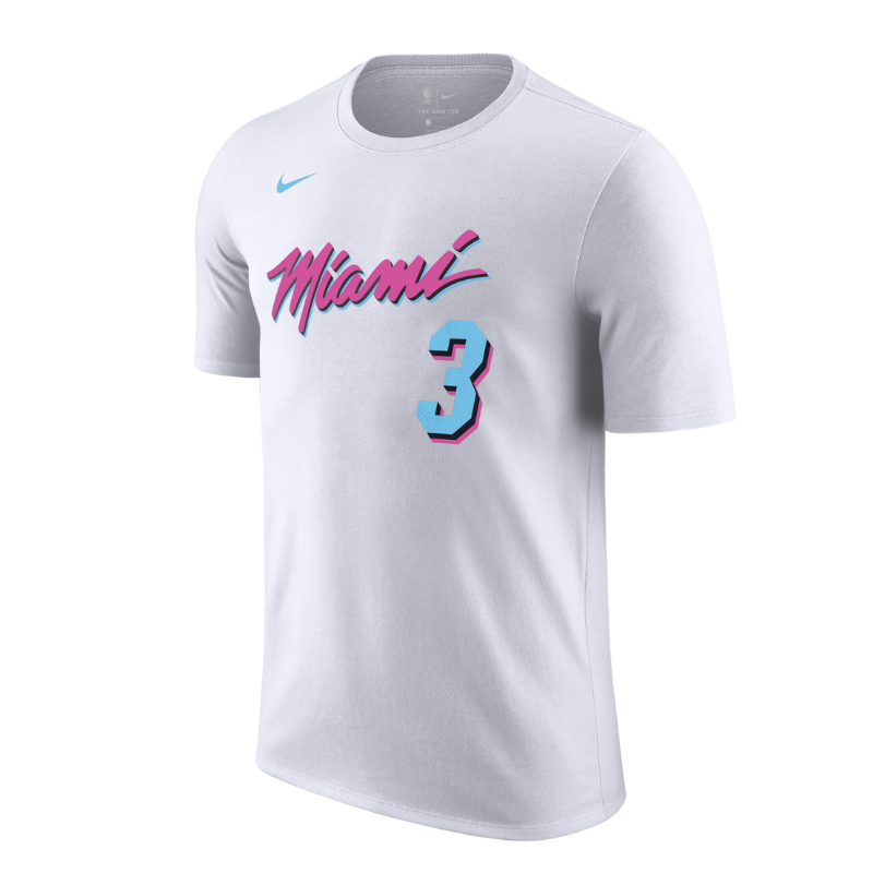 Camiseta Masculina - Miami Heat - 3 Wade