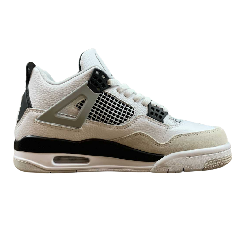 Nike Air Jordan 4 Retro SP - White / Black - Neutral Grey