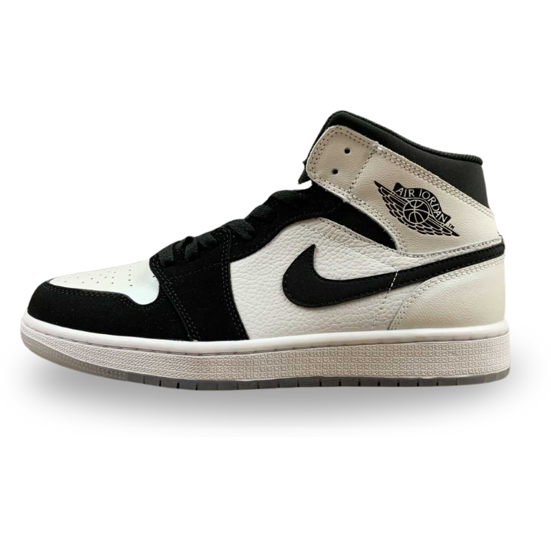 Nike Air Jordan 1 - MID - White / Black