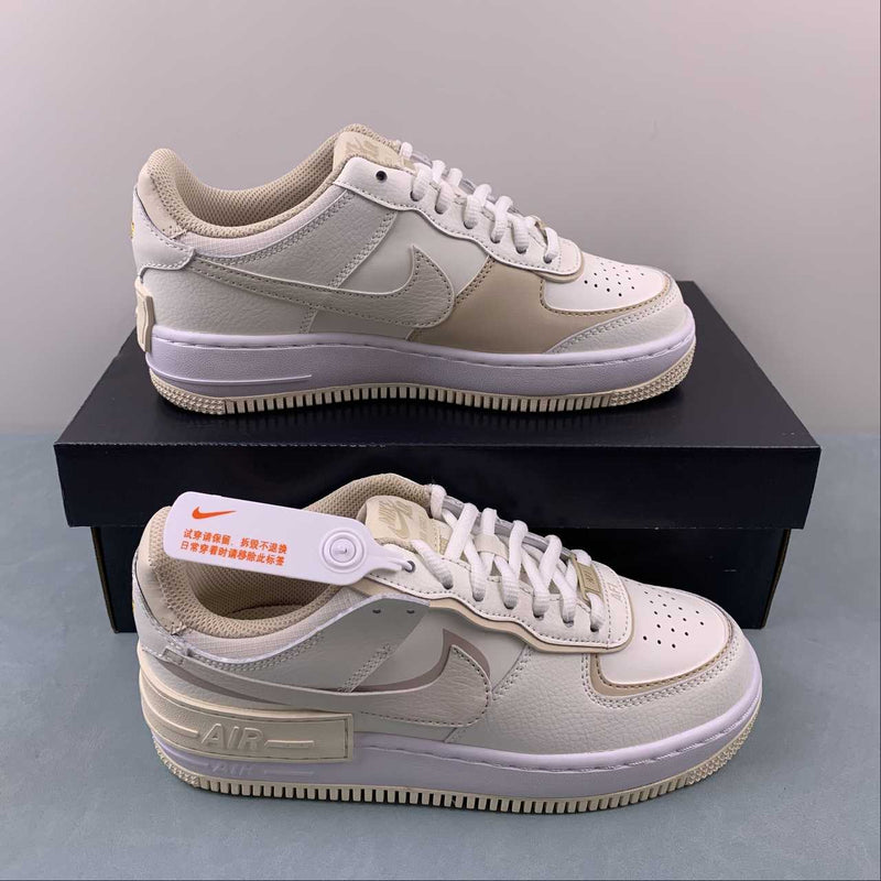 Nike Air Force 1 - Shadow - Sail / Pale Ivory - White