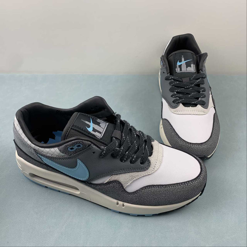 Nike Air Max 1 - 86 PRM - White / Blue Chill - Cool Grey