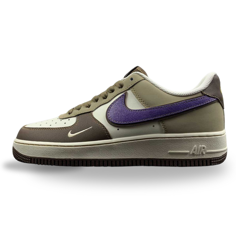 Nike Air Force 1 - '07 - Grey / White / Brown