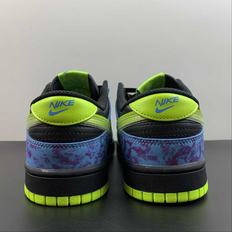 Nike Dunk Low - Black / Blue / Green