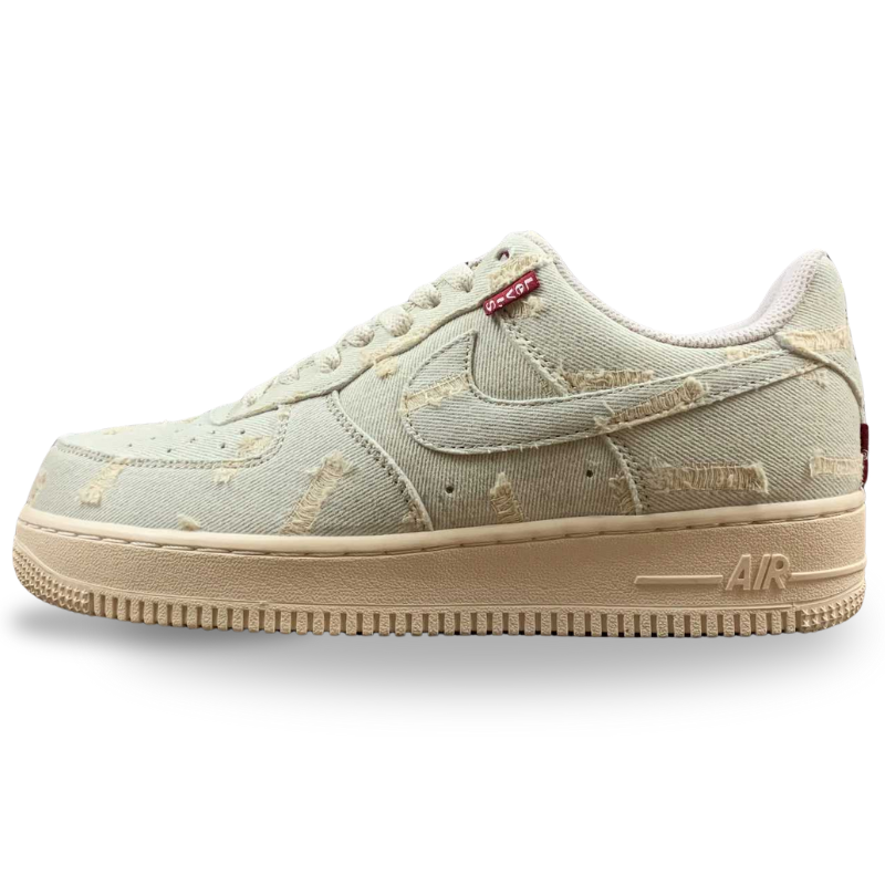 Nike Air Force 1 - '07 - Beige / Blue