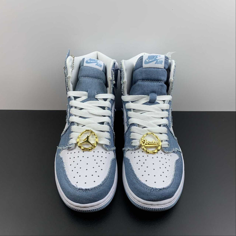 Nike Air Jordan 1 Retro High OG - Denim / White - Sail