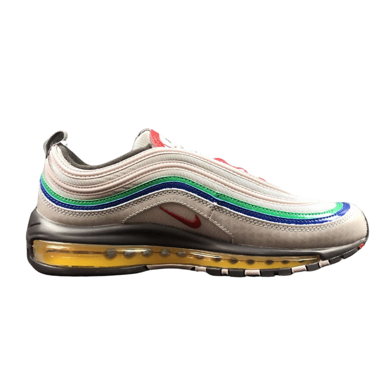 Nike Air Max 97 - Grey / Green - Yellow