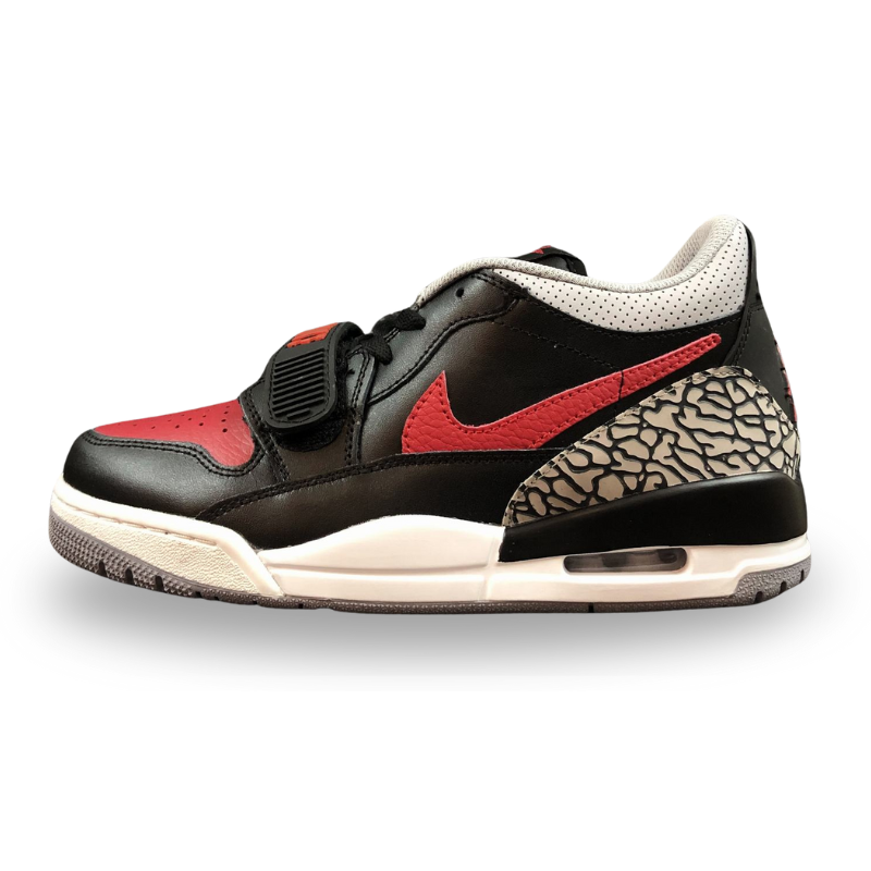 Nike Air Jordan Legacy 312 Low - Black / Versity Red - Black