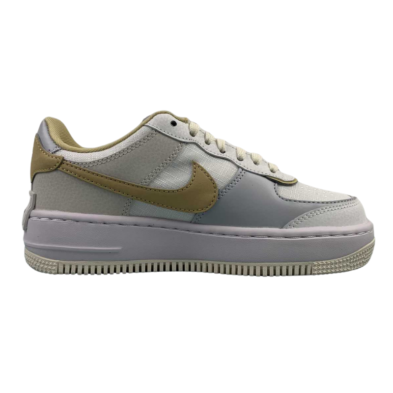 Nike Air Force 1 - Shadow - Summit White / Sesame - Wolf Grey