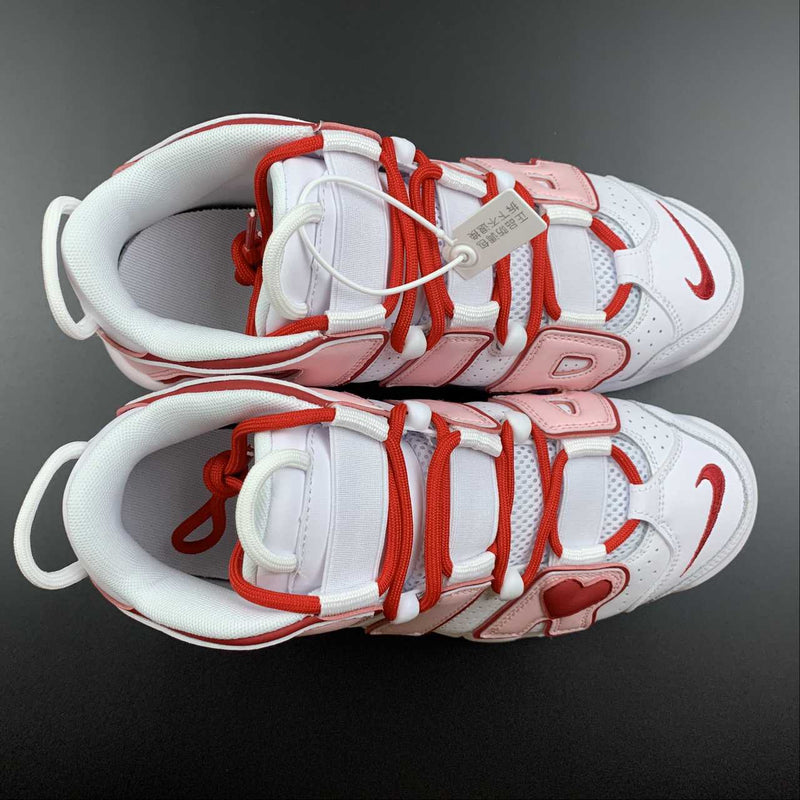 Nike Air More - Uptempo 96 - White / Varsity Red - White