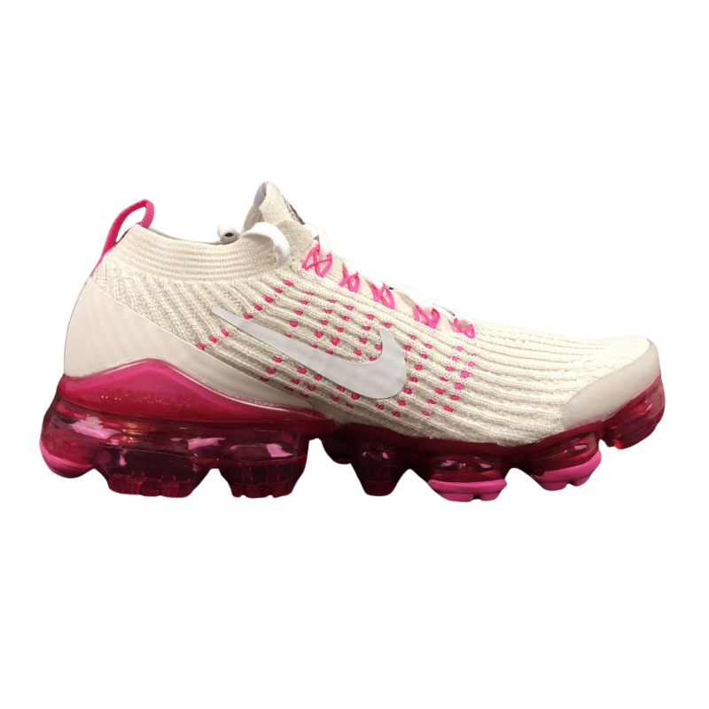 Nike Air Vapormax Flyknit 3 - Phantom / White - Laser Fuchsia