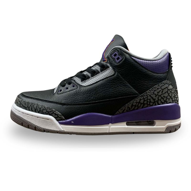 Nike Air Jordan 3 - Low / Stussy - Black Purple